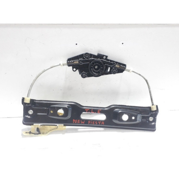 Máquina Vidro Elétrico Traseira Esquerda New Fiesta 2014
