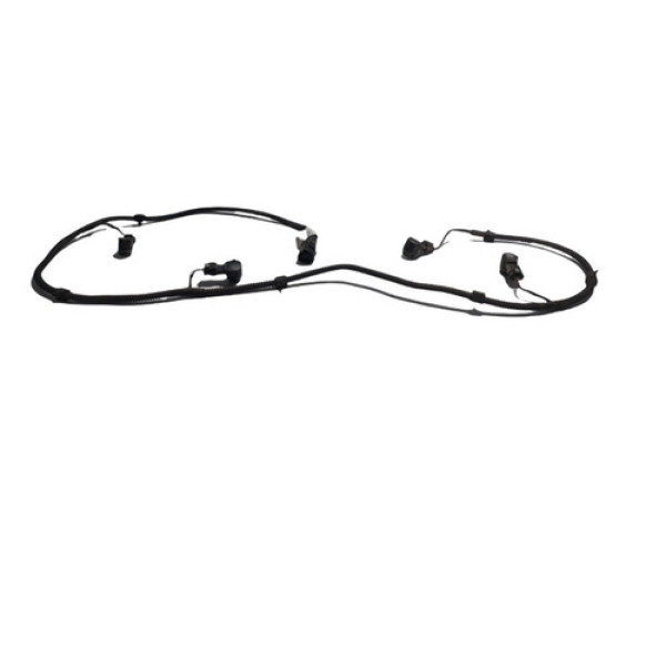 Chicote Completo Parachoque Traseiro Vw Jetta 2012/2014