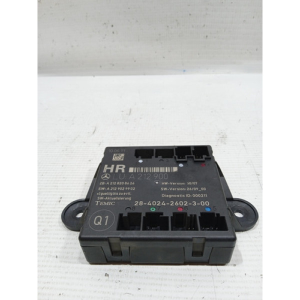 Módulo Vidro Porta Traseira Direita Mercedes C180 2010/2013