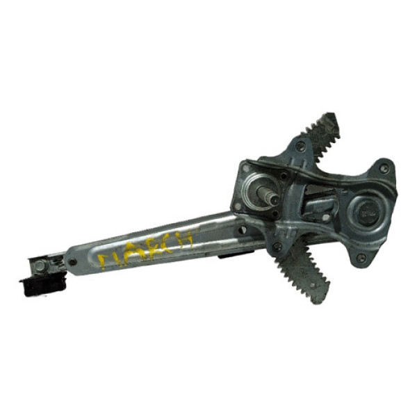 Máquina Vidro Manual Traseira Direita Nissan March 2011/2015