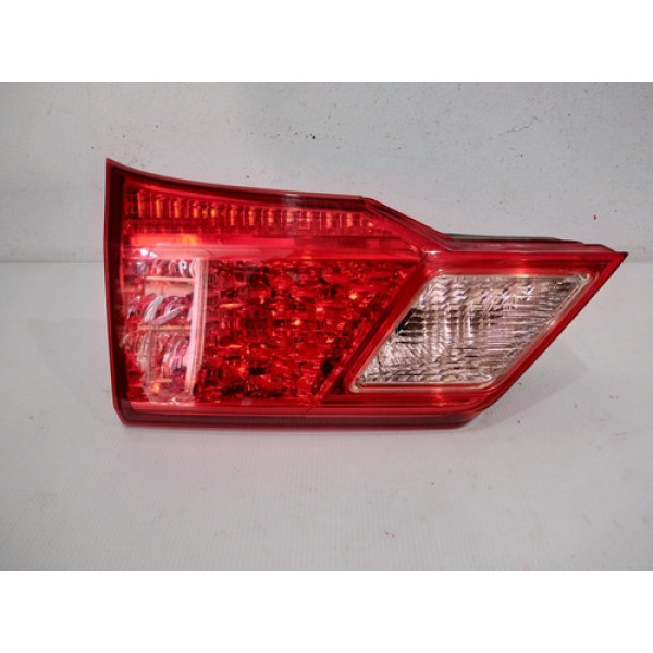 Lanterna Tampa Traseira Honda City Lado Esquerdo 2015 Esquerdo Vermelho