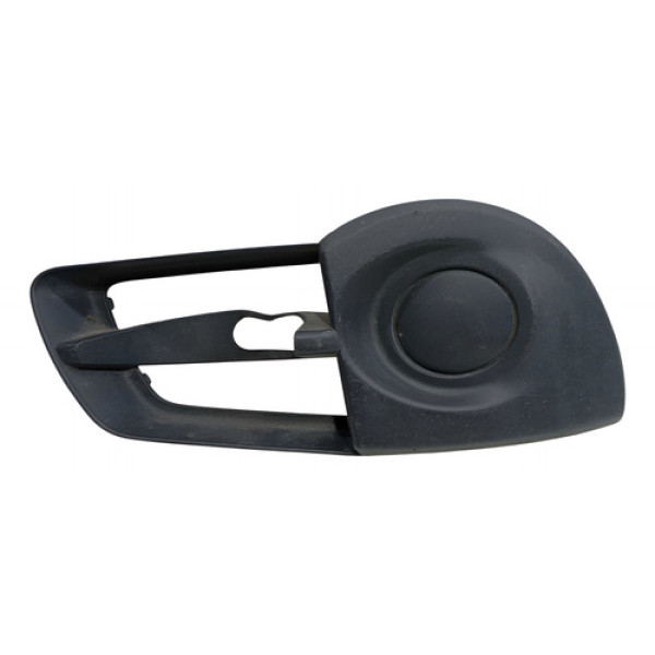 Moldura Farol De Milha Direito Chevrolet Montana 2009 2015 Preto Direito