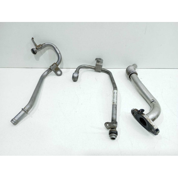 Kit Mangueiras Turbina Mercedes C180 1.8 Cgi 2010/2013 Preto