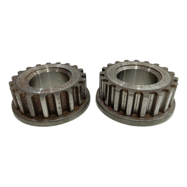 Par Polia Dentada Virabrequim Ford Ka 1.0 3cc 2015 2020