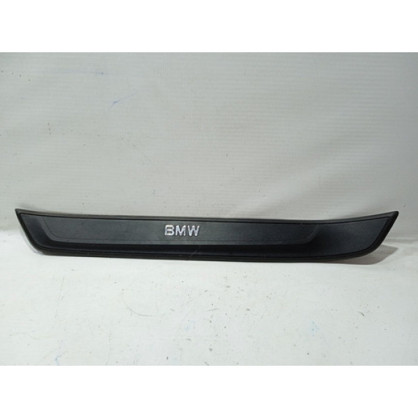 Soleira Externa Porta Dianteira Esquerda Bmw X1 2010/2013 Preto