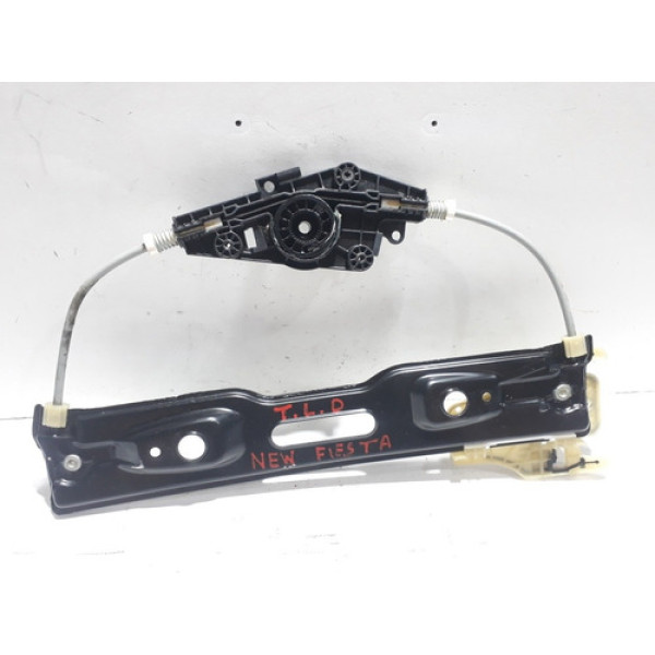 Máquina Vidro Elétrico Traseira Direita New Fiesta 2014/2017