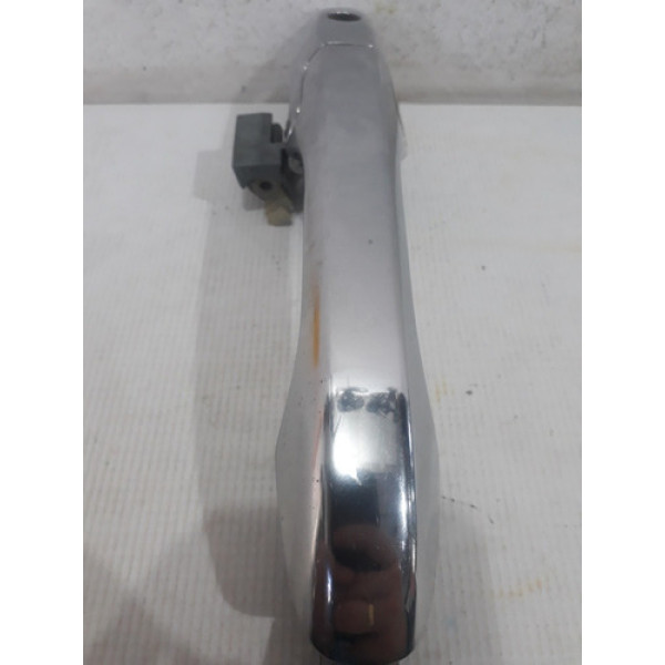 Maçaneta Externa Porta Dianteira Esquer Honda City 2009-2013 Prateado Dianteira