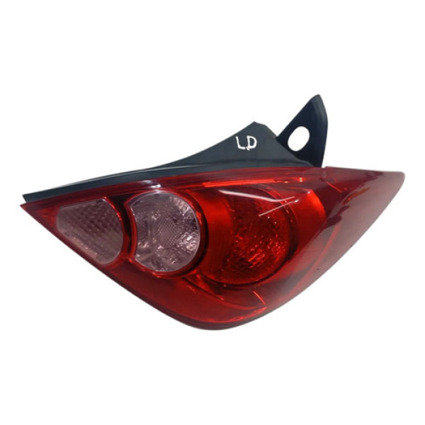 Lanterna Traseira Direita Nissan Tiida Hatch 2008 2013 Direito/passageiro Vermelho