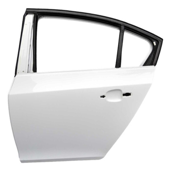 Porta Traseira Esquerda Chevrolet Cruze Sedã 2012/2015 Traseira Esquerdo Branco