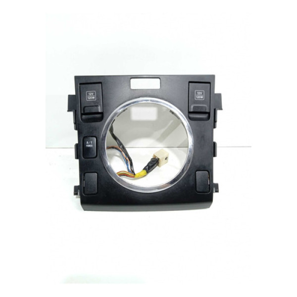 Moldura Alavanca Câmbio Grand Vitara 2011/2015 Preto Lisa Preto Lisa