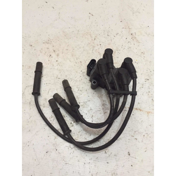 Bobina Ignição Com Cabos Logan/sandero 1.6 8v 2009/2013.