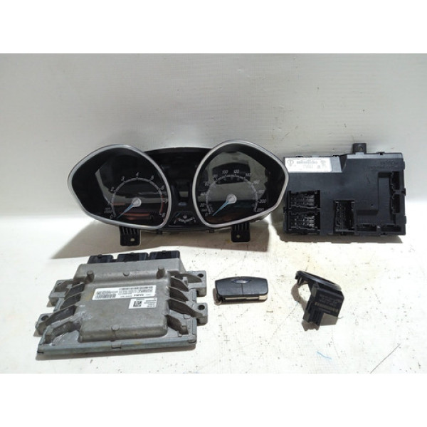 Kit Módulo Injeção New Fiesta 1.6 16v Automático 2014/2017 