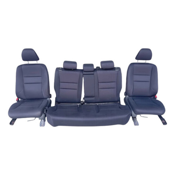 Jogo De Banco Original Honda City 2009 2014 Preto