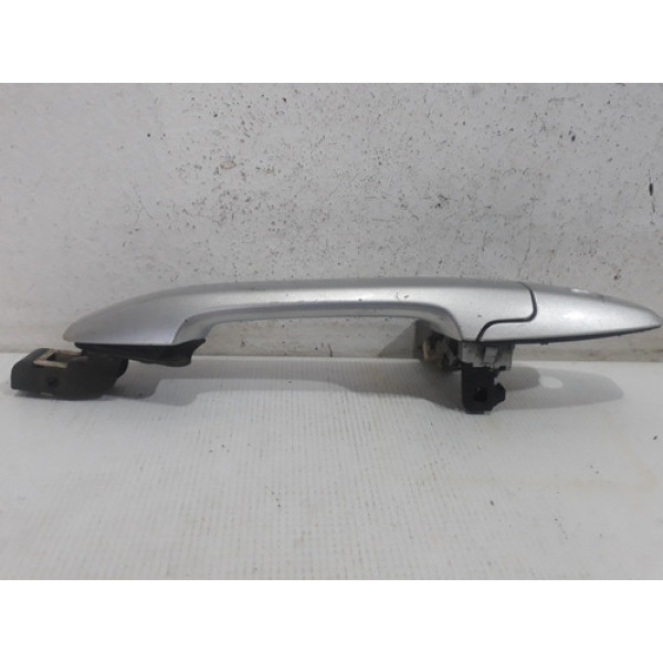 Maçaneta Externa Dianteira Esquerda Honda City 2019 Original Prateado Dianteira