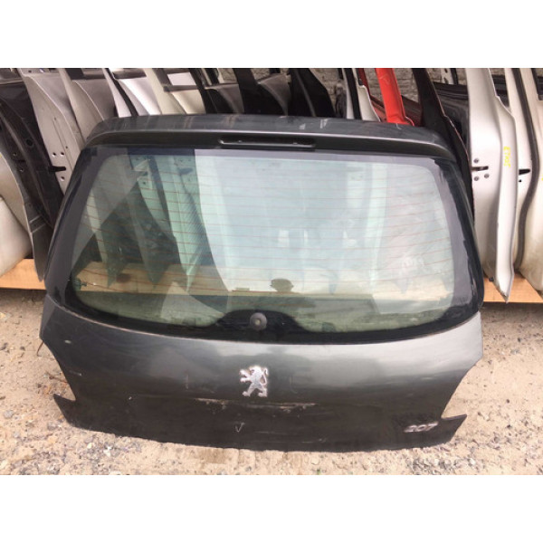 Tampa Traseira Peugeot 206/207 Hatch Com Vidro Original
