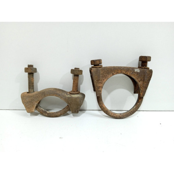 Par Abraçadeira Escapamento Chevrolet Chevette 1983/1990