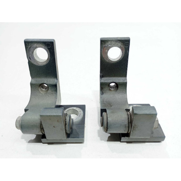 Par Dobradiça Porta Dianteira Esquerda Fiat Linea 2009 2014