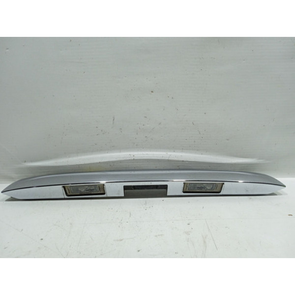 Moldura Aplique Placa Tampa Traseira Sonic Hatch 2012/2014 