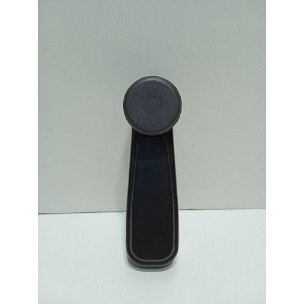 Manivela Do Vidro Dianteiro Chevrolet Chevette 1983/1990 Preto