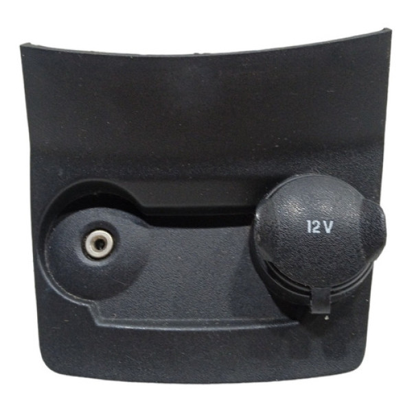 Moldura Com Tomada 12v Auxiliar Ford New Fiesta 2011/2013 
