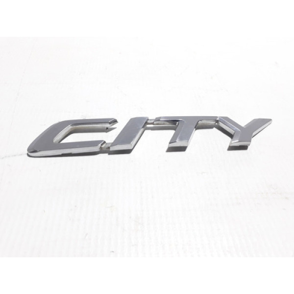 Emblema Original Tampa Traseira Honda City 2009/2014
