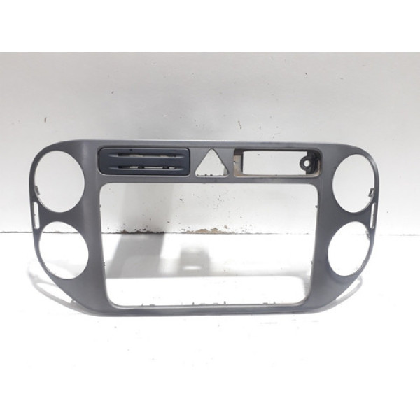 Moldura Central/multimídia Volkswagen Tiguan Tsi 2010/2013