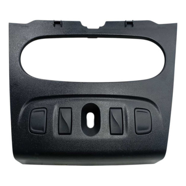 Moldura Inferior Painel Central Renault Sandero 2015 2019