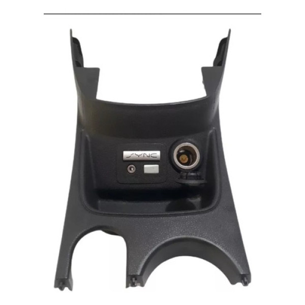 Moldura Console Central Com Usb Ford New Fiesta 2014/2017 