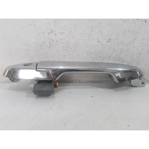 Maçaneta Externa Dianteira Esquerda Honda City 2015/2019 Prateado Dianteira