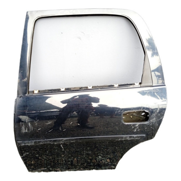 Porta Traseira Esquerda Corsa Classic 2006/2012  Traseira Esquerdo Preto