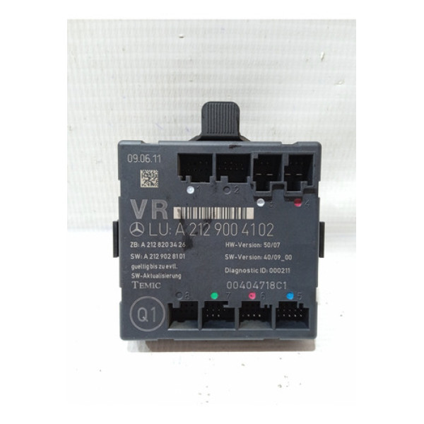 Módulo Vidro Porta Dianteira Direita Mercedes C180 2012